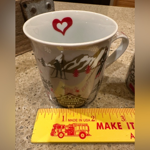 Mugs “Au sommet de la montagne rouge” Dimatasse 2 Mini Mugs by Fox Trot - Picture 13 of 13